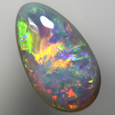 SOLID SEMI BLACK OPAL Rolling flashes in a 3 dimensional pattern